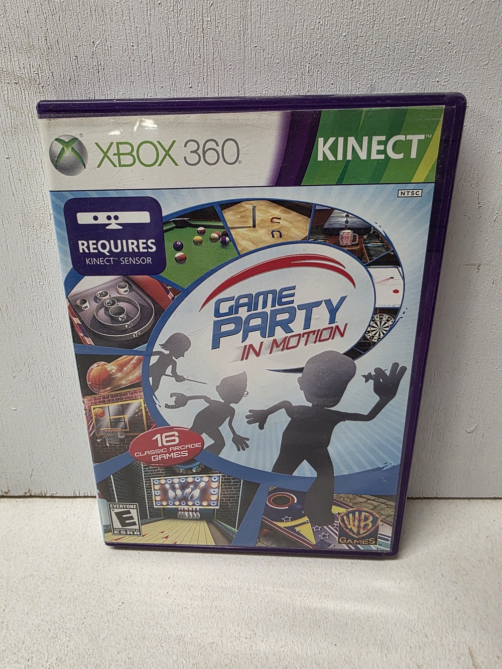 Xbox 360 Kinect Game Party In Motion Complete CIB Tested Working 2010 WB Games